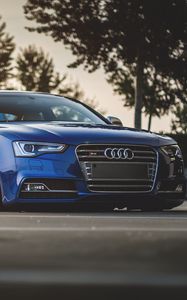 Preview wallpaper audi, s5, tuning, wheels, side view