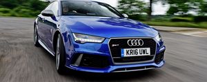 Preview wallpaper audi, sportback, rs7, front view