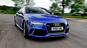 Preview wallpaper audi, sportback, rs7, front view