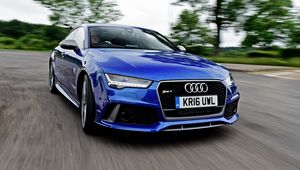 Preview wallpaper audi, sportback, rs7, front view