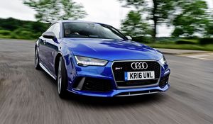 Preview wallpaper audi, sportback, rs7, front view