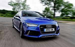 Preview wallpaper audi, sportback, rs7, front view