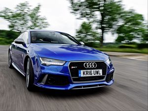 Preview wallpaper audi, sportback, rs7, front view