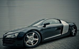 Preview wallpaper audi, sports car, coupe, black