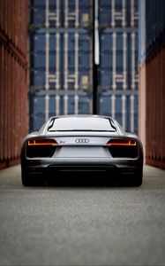 Preview wallpaper audi, sports car, rear view