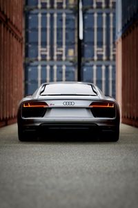 Preview wallpaper audi, sports car, rear view