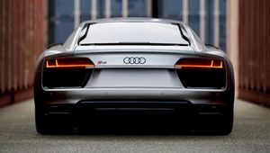 Preview wallpaper audi, sports car, rear view