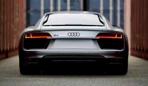 Preview wallpaper audi, sports car, rear view