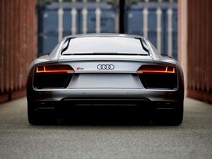 Preview wallpaper audi, sports car, rear view