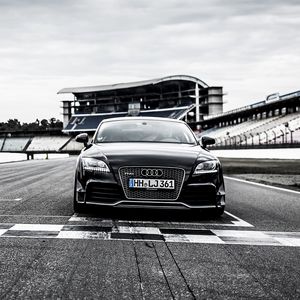 Preview wallpaper audi, tt, rs, front view