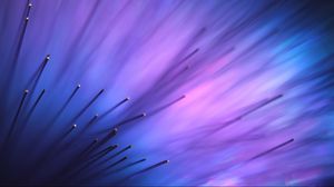 Preview wallpaper aurora, macro, purple, abstract, flower