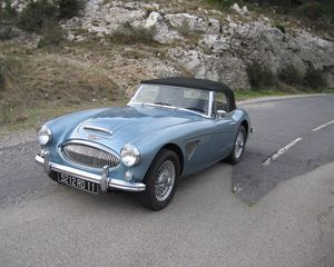 Preview wallpaper austin, healey, mk3