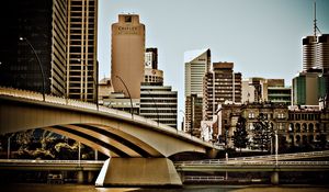 Preview wallpaper australia, bridge, building, river