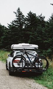 Preview wallpaper auto, bicycle, travel, nature