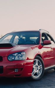 Preview wallpaper auto, red, side view