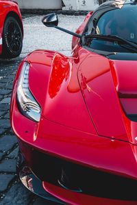 Preview wallpaper auto, sports car, front view, red