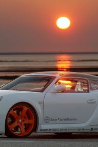 Preview wallpaper auto, tuning, sunset