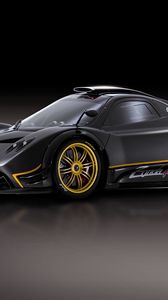 Preview wallpaper auto, zonda, gray, left side