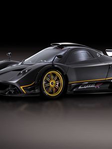 Preview wallpaper auto, zonda, gray, left side