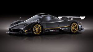 Preview wallpaper auto, zonda, gray, left side