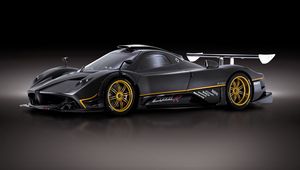 Preview wallpaper auto, zonda, gray, left side