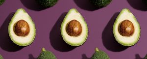 Preview wallpaper avocado, fruit, exotic, pattern