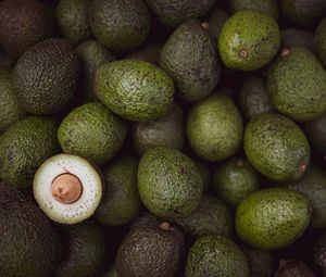 Preview wallpaper avocado, fruit, green