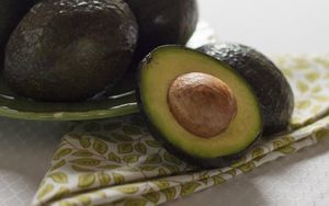 Preview wallpaper avocado, fruit, green, ripe