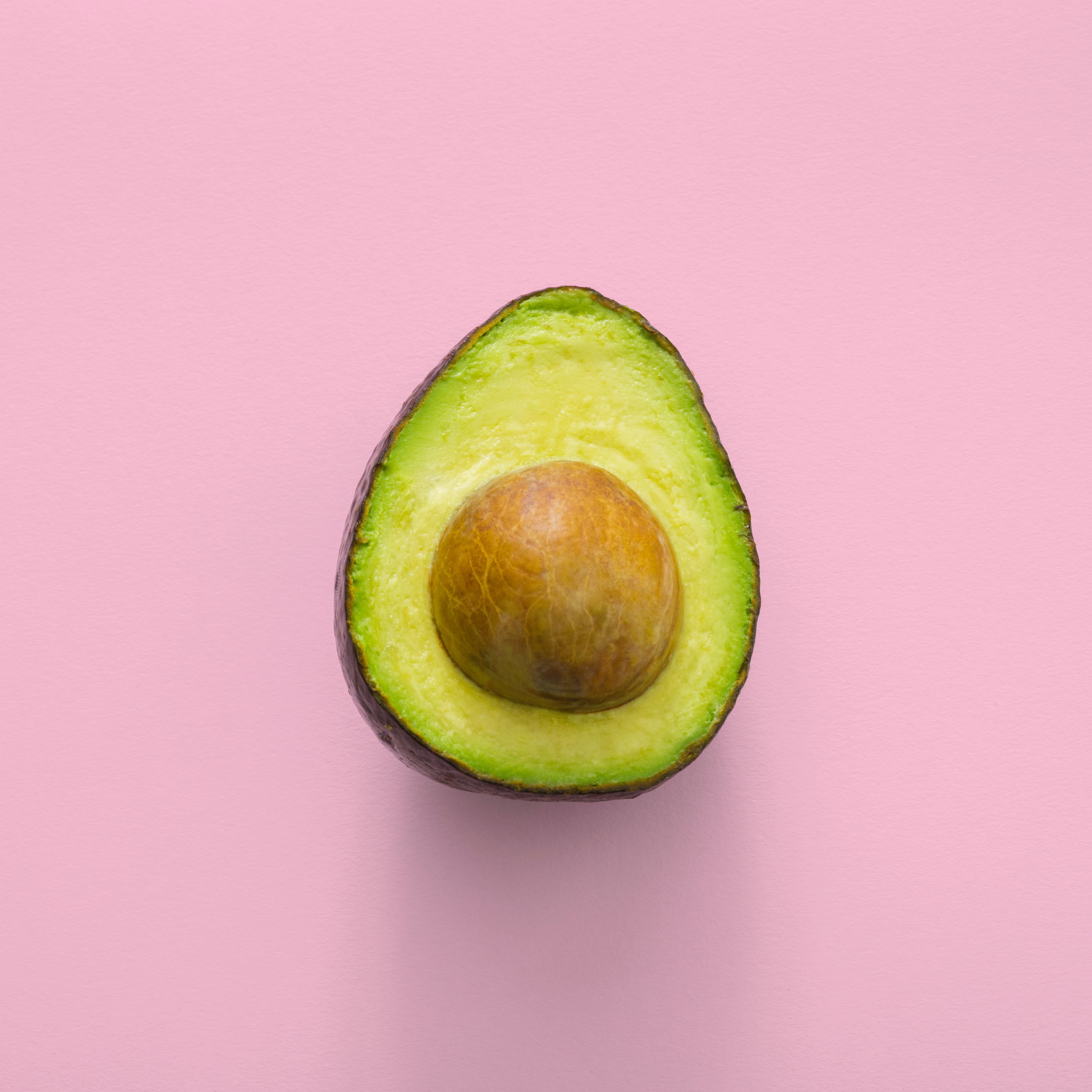 2780x2780 Wallpaper avocado, minimalism, pink