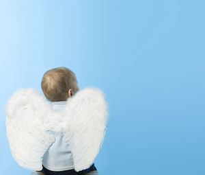 Preview wallpaper baby, child, wings, angel