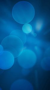 Preview wallpaper background, drops, light, circles, blue