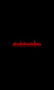 Preview wallpaper background, equalizer, dark, lines, ribbed, red