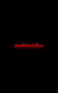 Preview wallpaper background, equalizer, dark, lines, ribbed, red