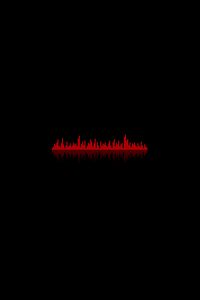 Preview wallpaper background, equalizer, dark, lines, ribbed, red