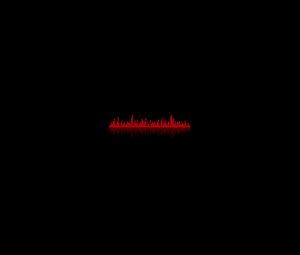 Preview wallpaper background, equalizer, dark, lines, ribbed, red