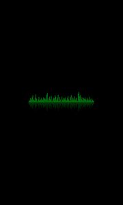 Preview wallpaper background, equalizer, dark, lines, ribbed, green