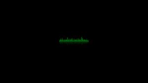 Preview wallpaper background, equalizer, dark, lines, ribbed, green