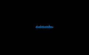 Preview wallpaper background, equalizer, dark, lines, ribbed, blue