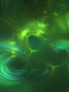 Preview wallpaper background, glow, abstraction, green