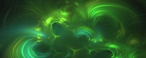 Preview wallpaper background, glow, abstraction, green