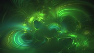 Preview wallpaper background, glow, abstraction, green