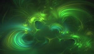 Preview wallpaper background, glow, abstraction, green