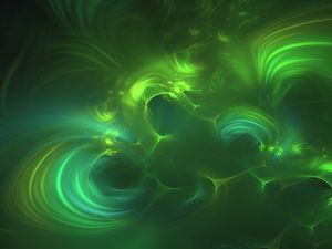 Preview wallpaper background, glow, abstraction, green