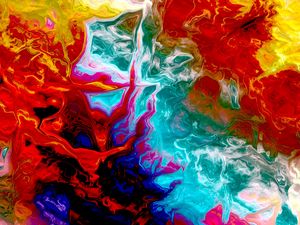 Preview wallpaper background, paint, colorful, stains, bright