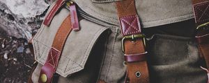 Preview wallpaper backpack, pockets, belts