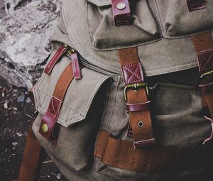 Preview wallpaper backpack, pockets, belts