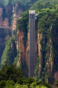 Preview wallpaper bailong elevator, hunan, china