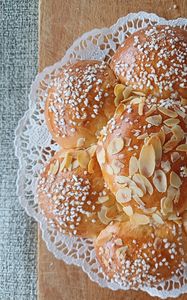 Preview wallpaper baking, sweets, cooking, aerial view, food