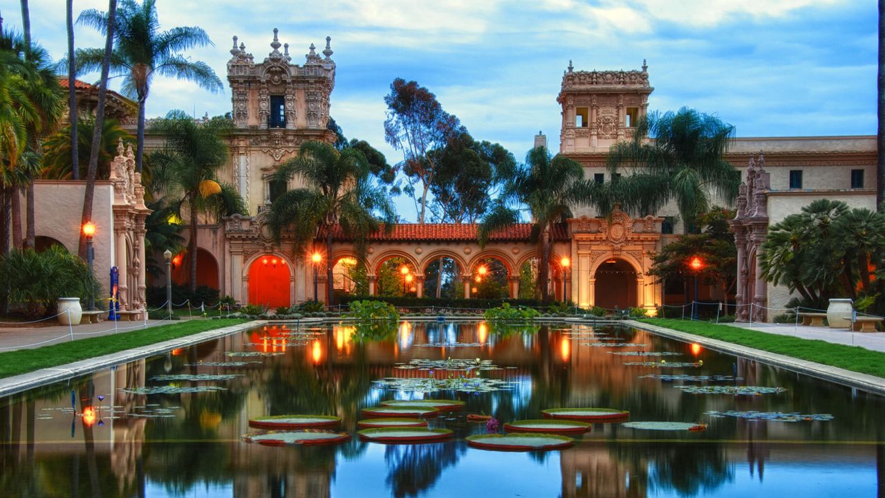 Wallpaper balboa park, san diego, california, usa