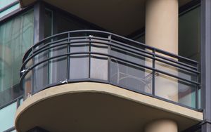 Preview wallpaper balconies, building, column, architecture